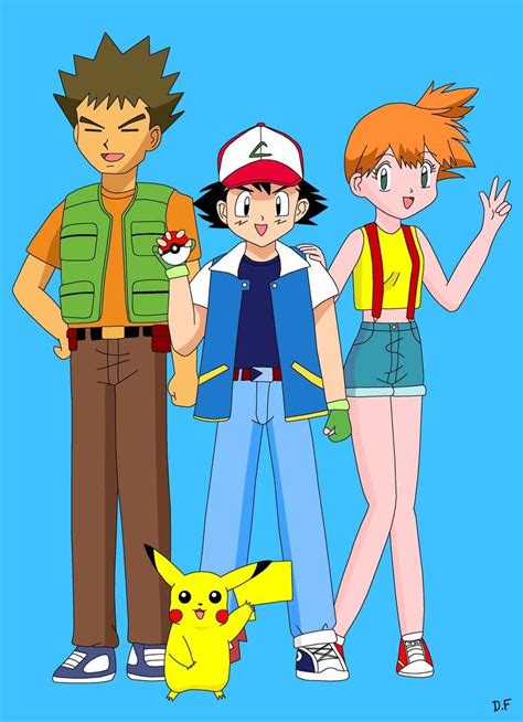 ash misty brock|ash ketchum misty brock pikachu.